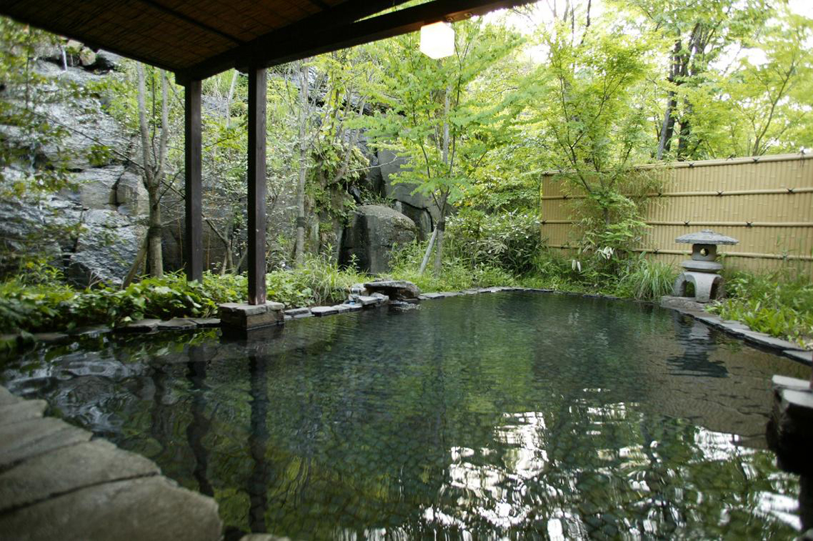 open-air bath